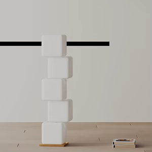 Modern floor lamp 3d model