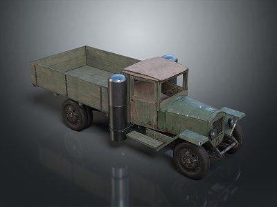 Industrial LOFT Military Card Military Truck Military Transporter Military Transporter model