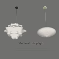 Medieval Droplight Artistic Design Big Size LED Pendant Light With High Brightness