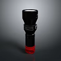 Flashlight flashlight military flashlight lighting tools tactical flashlight charging flashlight 3d model