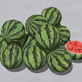 Bajie Watermelon 3d model