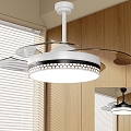 Modern Fan Light Invisible Fan Light Ceiling Fan Light Simple Fan Light Electric Fan Light 3d model