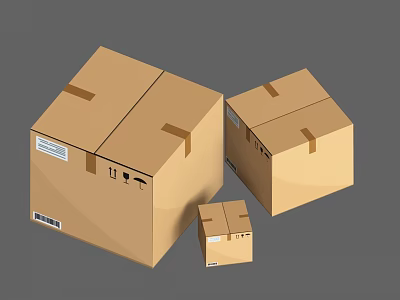 Cardboard Boxes Carton Boxes Craft Boxes Storage Boxes Cardboard Boxes Cardboard Boxes Cardboard Boxes Cardboard Boxes 3d model
