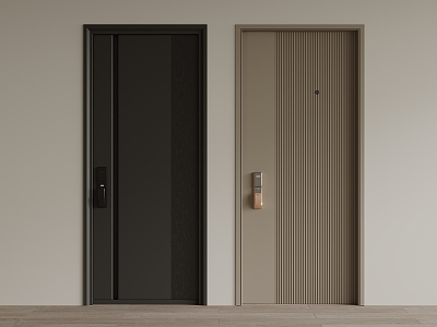 Security door 3d model