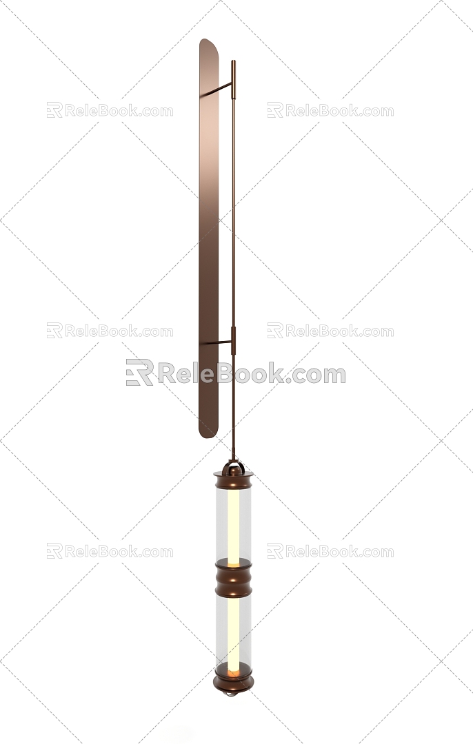 Wall Lamp New Chinese Style Wall Lamp 3d model