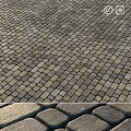 Durable Rustic Natural Cobblestone Pavement For Classic Outdoor Street And Courtyard Ground Decoration