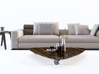 Double sofa model