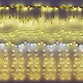 Warm Yellow and Colorful Decorative String and Hanging Lights in Various Styles