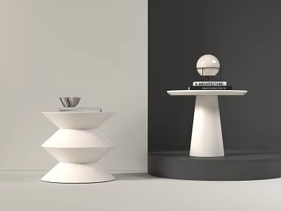 Modern Simple Side Combination Side Combination Modern Simple 3d model