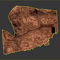 Rock Block Rock Block Rock Specimen Boulder Big Stone Block Rock Stratum Rock Stratum Rock Stratum Rock 3d model