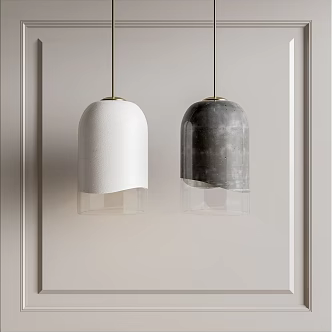Modern chandelier 3d model