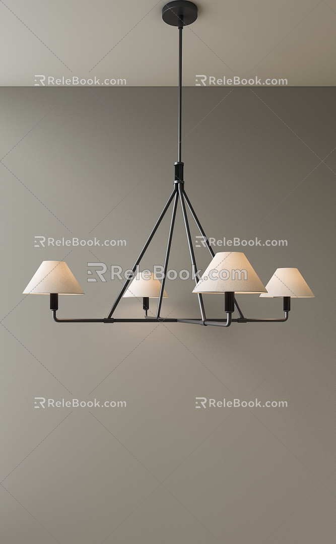 WestElm chandelier multi-head chandelier model