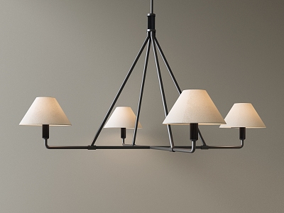 WestElm chandelier multi-head chandelier model