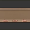 Pizza in Open Brown Cardboard Box with Missing Slice Pepperoni Tomato Sauce and Grease Stains