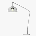 Calligaris modern floor lamp fishing lamp 3d model