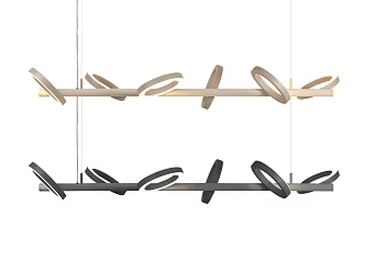 Modern Chandelier Art Chandelier Ring Chandelier Strip Lamp Restaurant Chandelier Office Chandelier Strip Lamp Tooling Chandelier Decorative Chandelier Nordic Chandelier 3d model