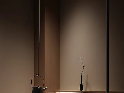 Modern Household Items Teapot And Vase For Minimalist Interior Design 3d model