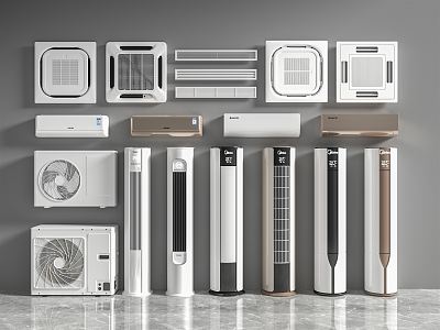 Modern air conditioning air conditioning combination 3d model