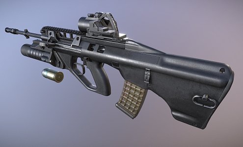 Weapon Rifle 3d model