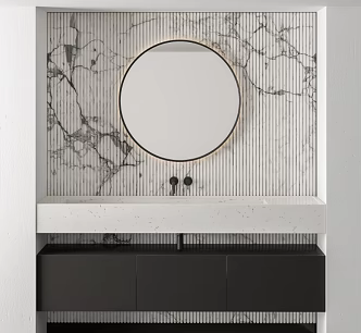 Washbasin mirror 3d model
