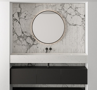 Washbasin mirror 3d model