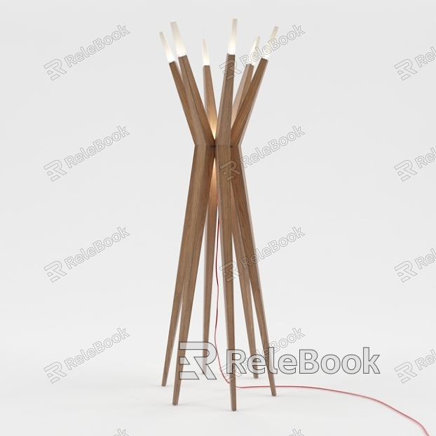 Alien floor lamp model