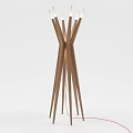 Alien floor lamp 3d model