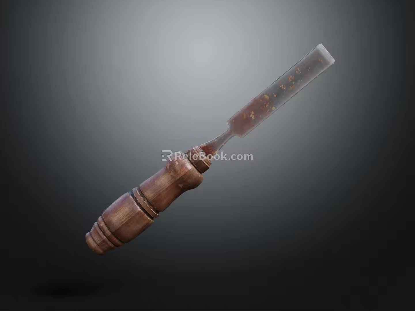 modern file woodworking shovel cutter file 3d model