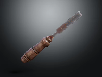 modern file woodworking shovel cutter file 3d model