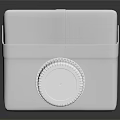 Modern White Decorative Ornament Set With Sleek Minimalist Design And Smooth Surface