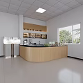 Modern Car Showroom Display With White Volkswagen EV Gray Car Blue Balloons And Decorations