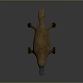 platypus red-tailed platypus leopard platypus 3d model