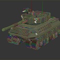 Future Tank Modern Tank Sci-Fi Tank 3d model