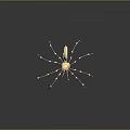 Modern machine spider robot steampunk spider robot mecha spider 3d model