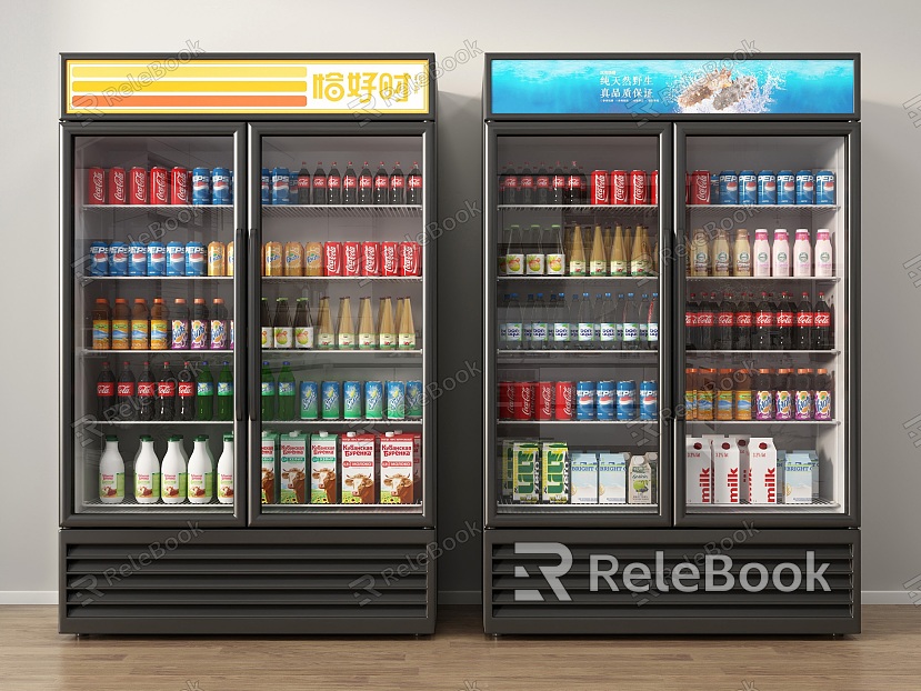 Freezer Refrigerator Cabinet Beverage Cabinet Display Cabinet Fresh-keeping Cabinet Beer Cabinet Ice Bar Refrigerator model