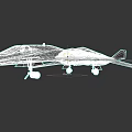Modern Stealth Fighter Jet With Aerodynamic Design 3D Rendering Landing Gear Extended