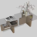 Modern coffee table 3d model