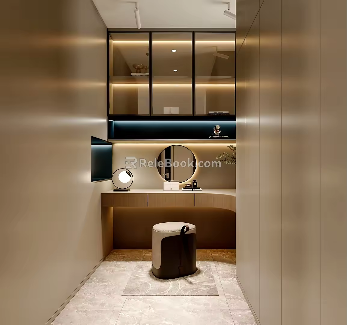 Modern Cloakroom 3d model