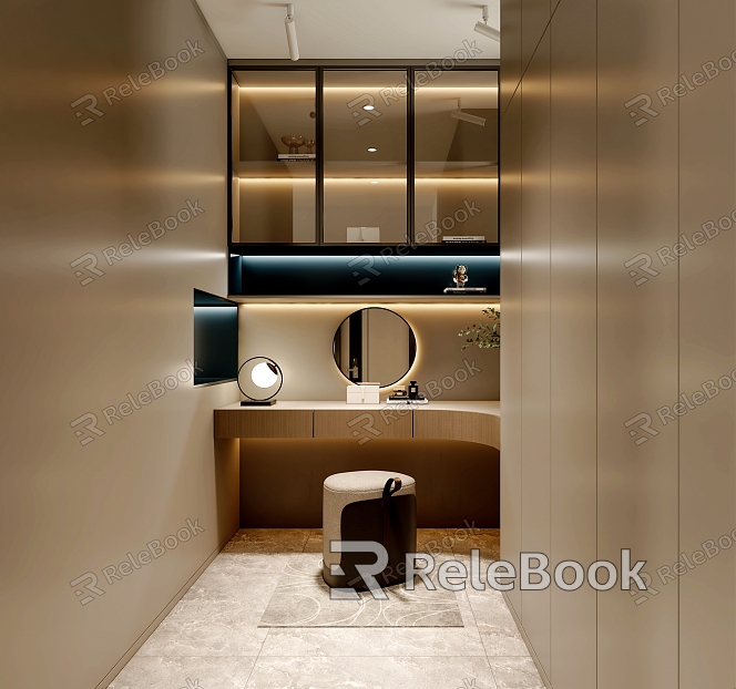 Modern Cloakroom model