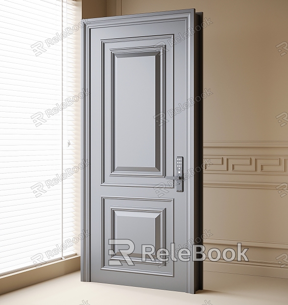 Modern security door entry door model