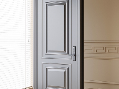 Modern security door entry door model