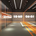 Modern Open Concept Fitness Gym With Training Equipment And Workout Space