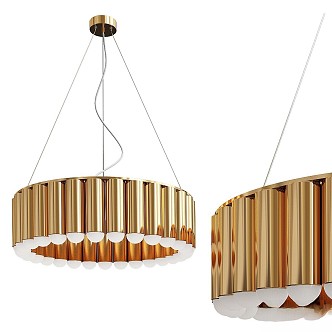 chandelier light celing luster pendant 3d model