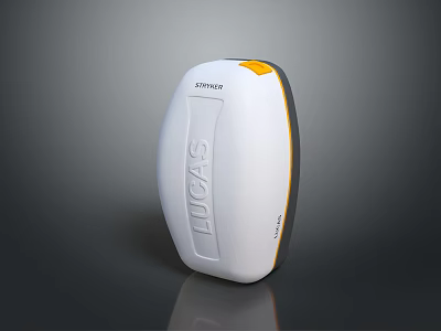 LUCAS Automatic Chest Compression Emergency Medical Rescue Equipment With White Yellow Design 3d model