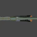Weapon Sci-Fi Machine Gun 3d model