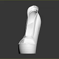 Elegant White Wedge Heel Shoes With Sleek Design And Open Toe