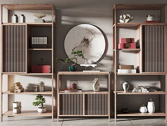 New Chinese Antique Rack 3d model