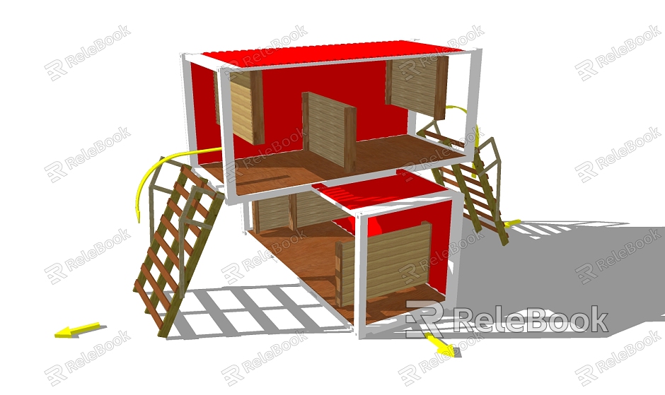 Modern obstacle sketch model