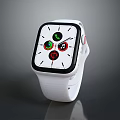 White Smartwatch Strap With Comfortable Design And Stylish Modern Look