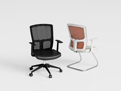 Modern office chair 3d model